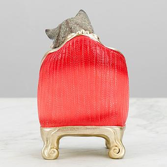 Статуэтка Cat On Armchair - ракурс 4