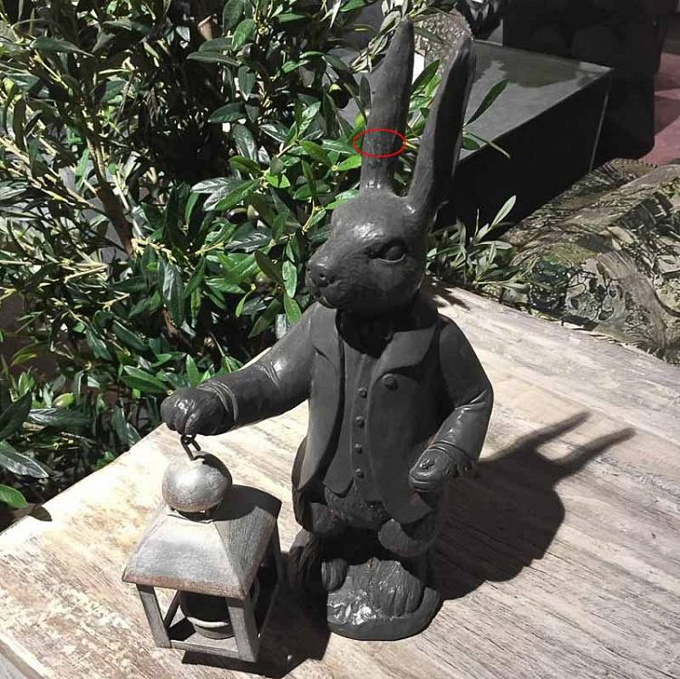 Подсвечник Кролик дисконт1 Rabbit With Lantern discount1