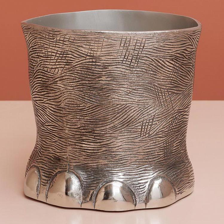 Elephant Ice Bucket Silver