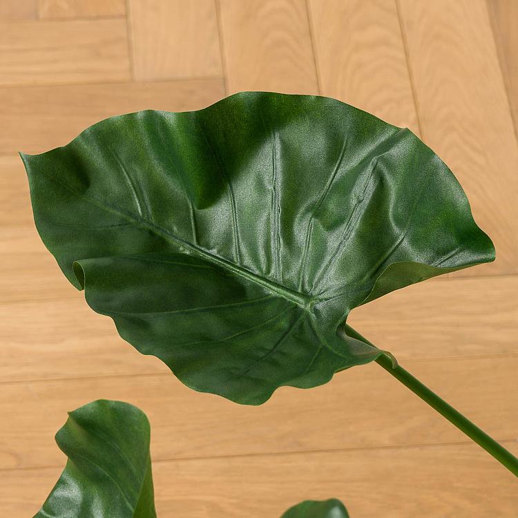 Искусственная кустовая алоказия Калидора, L Calidora Alocasia Bush 95 cm
