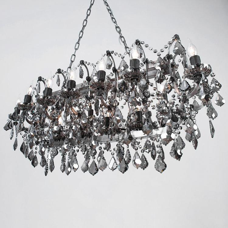 Прямоугольная Хрустальная люстра, S Crystal Rectangle Chandelier Small