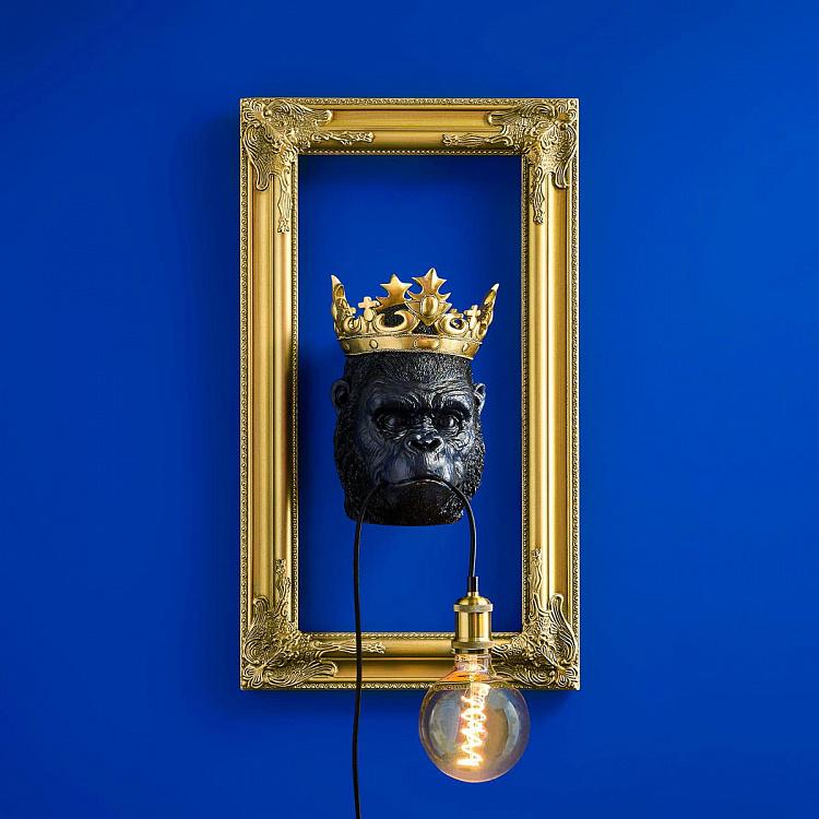 Бра Чёрный Конг Wall Lamp Kong Black