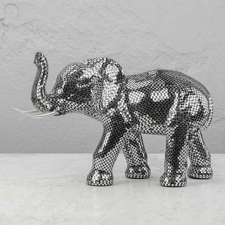 Статуэтка Слон в стеклянной мозаике Elephant With Glass Mosaic