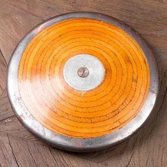 Винтажный диск для метания Vintage Wooden Athletics Discus 1