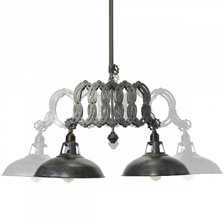 Подвесной раздвижной светильник Айзен Индастриал Eisen Industrial Sliding Ceiling Light