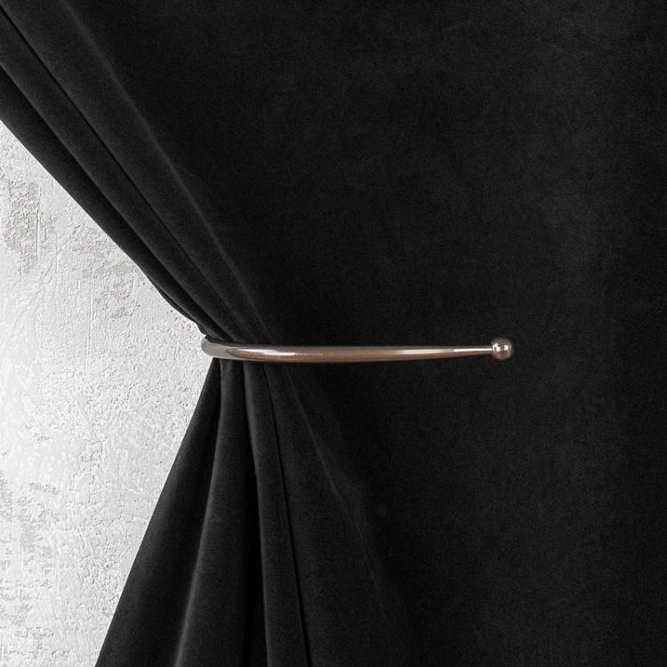 Держатель для шторы Элегант Ост коричневый Elegant Ost Curtains Holder Chocolate