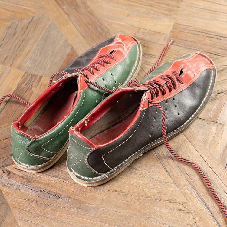 Винтажные ботинки для боулинга 32 см Vintage Bowling Shoes 32 cm