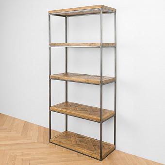 Стеллаж Versailles Single Bookcase дуб Saloon Wood