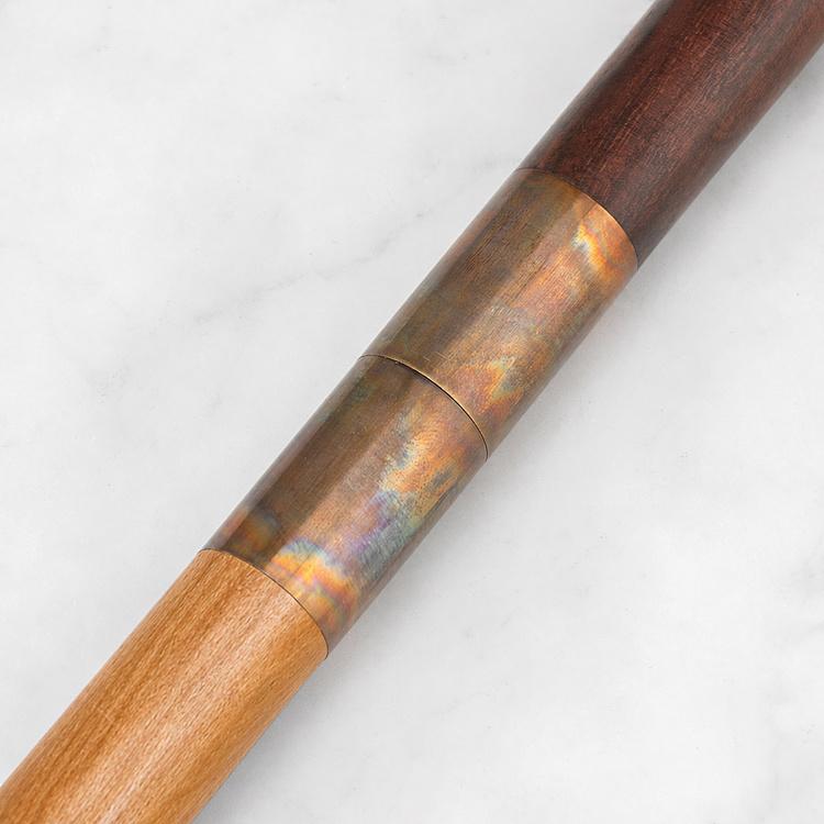 Ложка для обуви Shoehorn Mango Wood And Brass 2 - ракурс 3