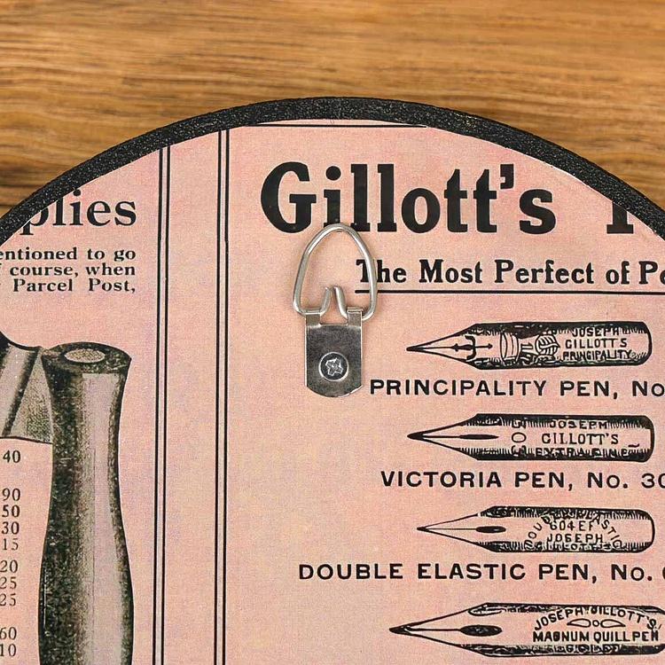 Картина в круглой раме Белая мышка White Mouse Painting In Round Frame