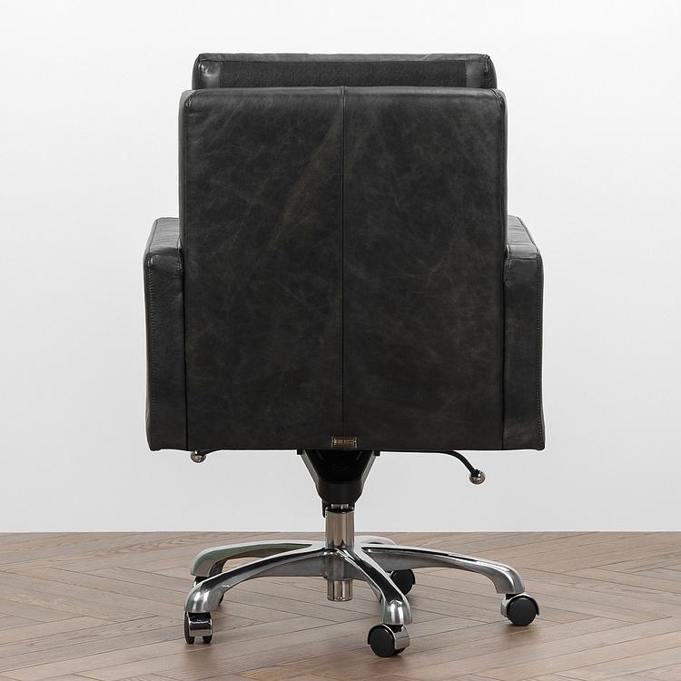 Кресло Hemingway Office Chair RM натуральная кожа Old Kaprys - ракурс 5