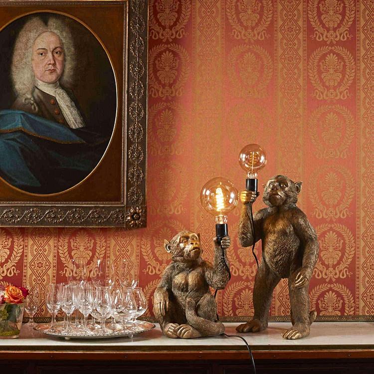 Настольная лампа Золотая обезьяна Table Lamp Golden Monkey