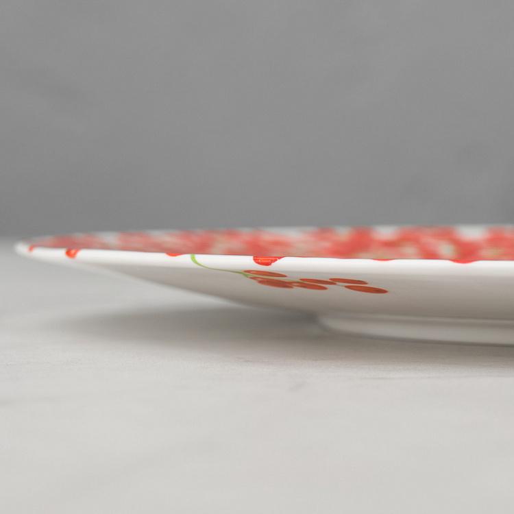 Сервировочная тарелка Красная нить ягоды Fil Rouge Bacche Serving Plate