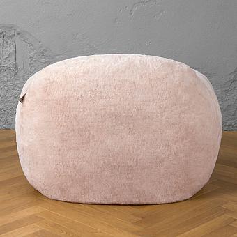 Кресло Snug Chair искусственный мех Big Bear Pink - ракурс 4