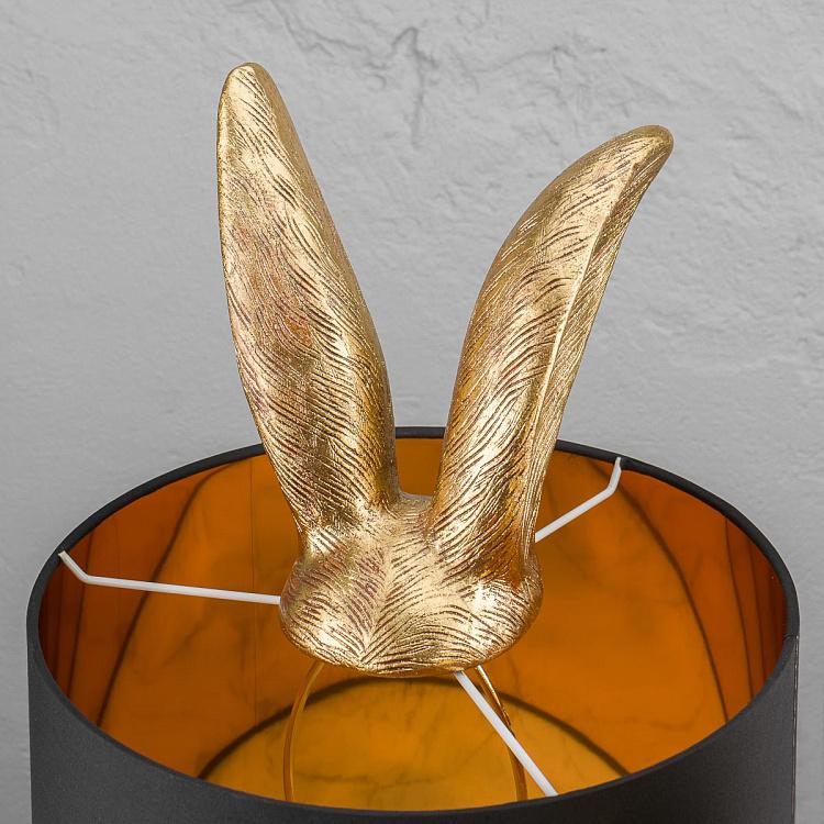 Торшер Золотой робкий кролик, L Floor Lamp Hiding Bunny Gold