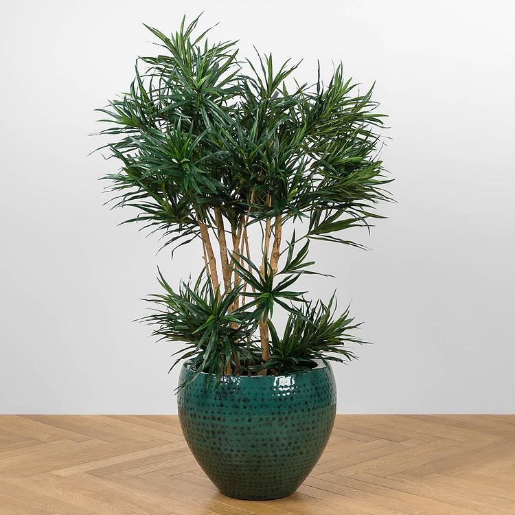 Кашпо Effectory Ron Classic Bowl Pot Jade Medium - ракурс 5