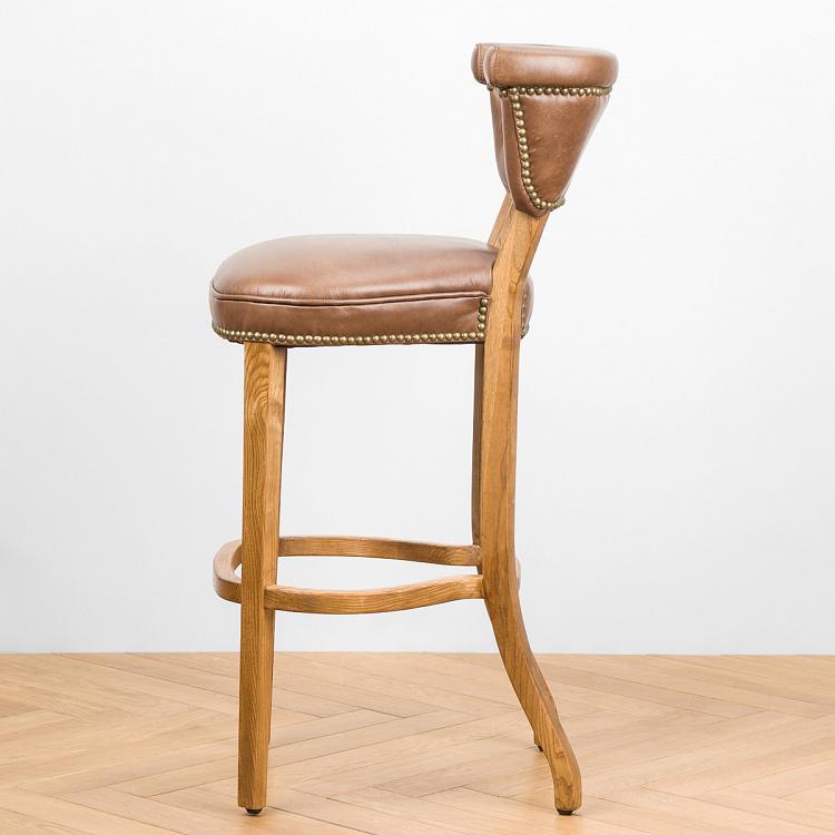 Барный стул Лос-Анджелес, светлые ножки Los Angeles Barstool, Grey Ash RM