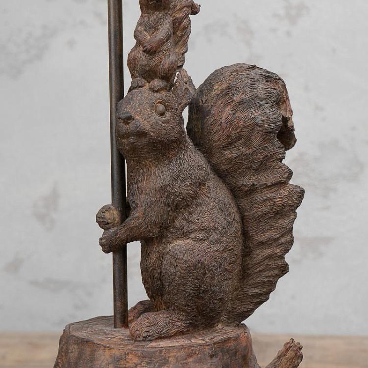 Настольная лампа Белки-акробаты Lamp Acrobat Squirrels With Shade