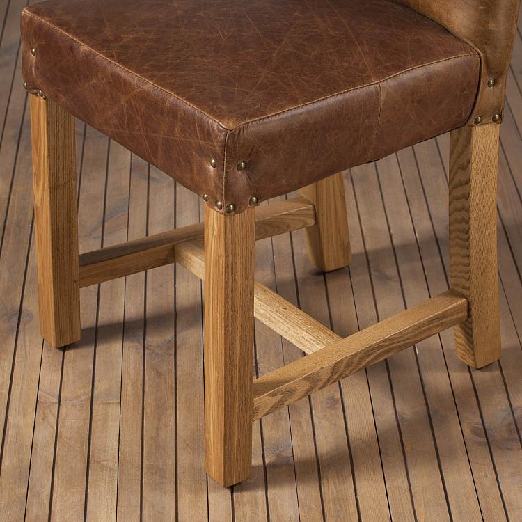 Стул Сохо, рыжие ножки Soho Dining Chair, Nibbed Wood