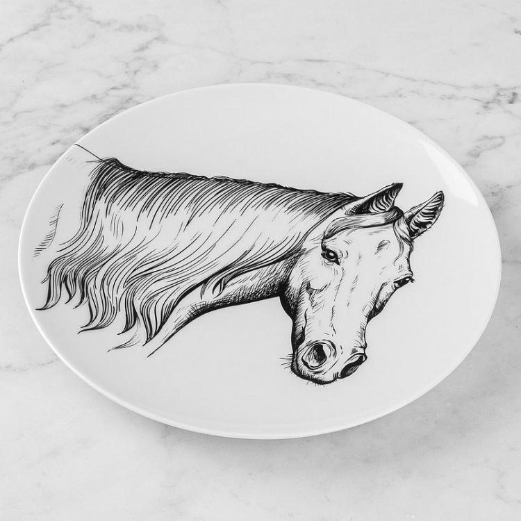 Тарелка Лошадь Horse Plate
