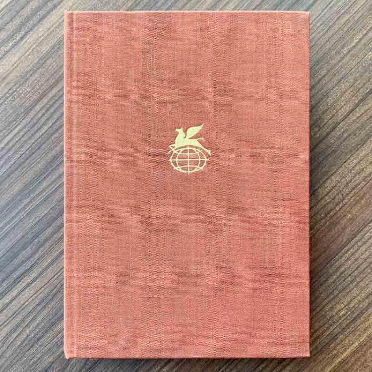 Винтажная книга Библиотека всемирной литературы, том 4. Античная лирика Vintage Book World Literature Library 4