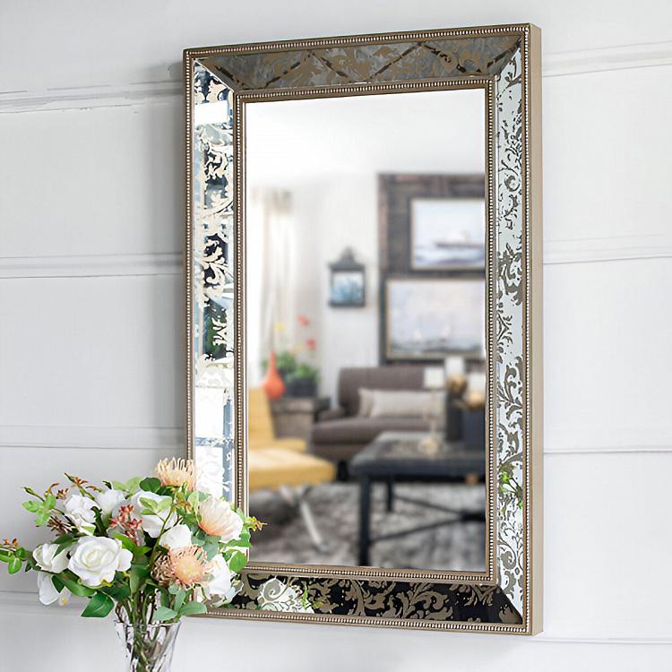 Wall Mirror With Pattern