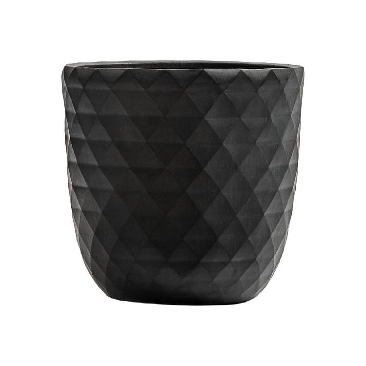 Кашпо Ergo Diamond Bowl Pot Anthracite Small