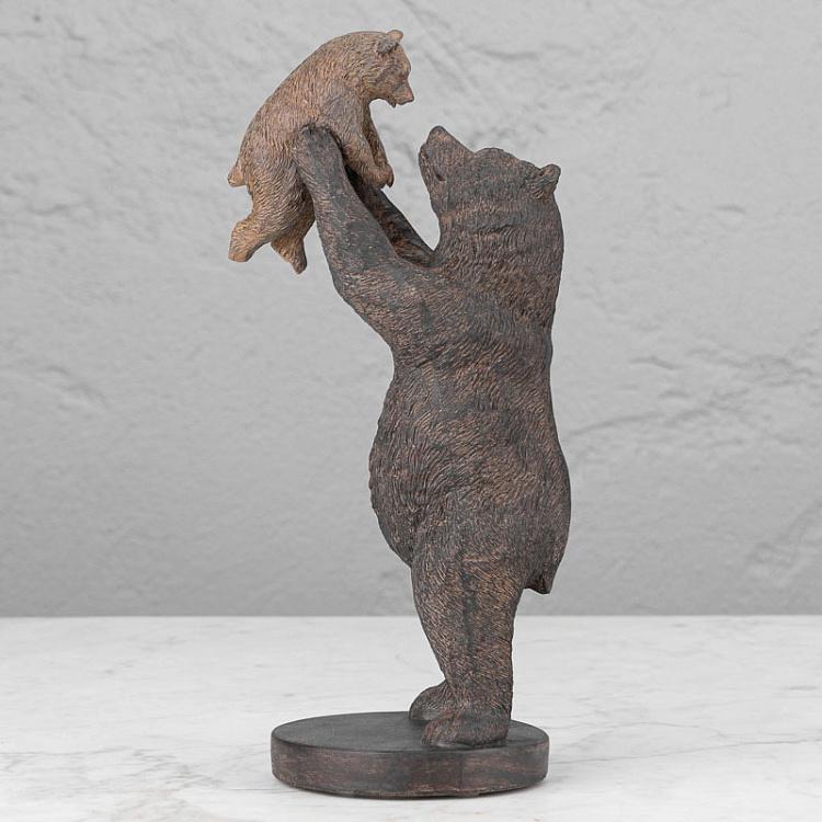 Статуэтка Медведь с медвежонком Bear Holding Baby