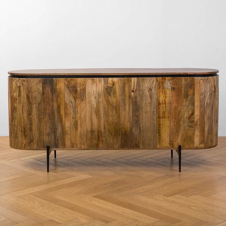 Комод-тумба под телевизор с закругленными сторонами Айнигма Ainigma Rounded Sideboard