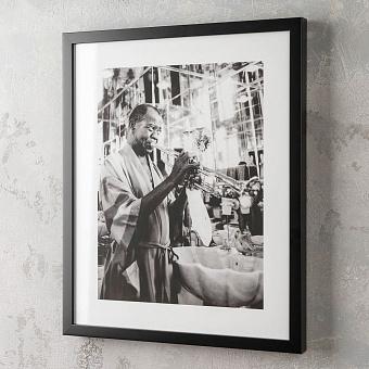 Фото-принт Louis Armstrong Photo In Frame