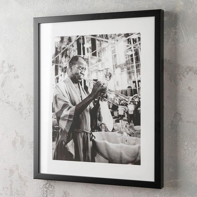 Фото-принт Луи Армстронг Louis Armstrong Photo In Frame