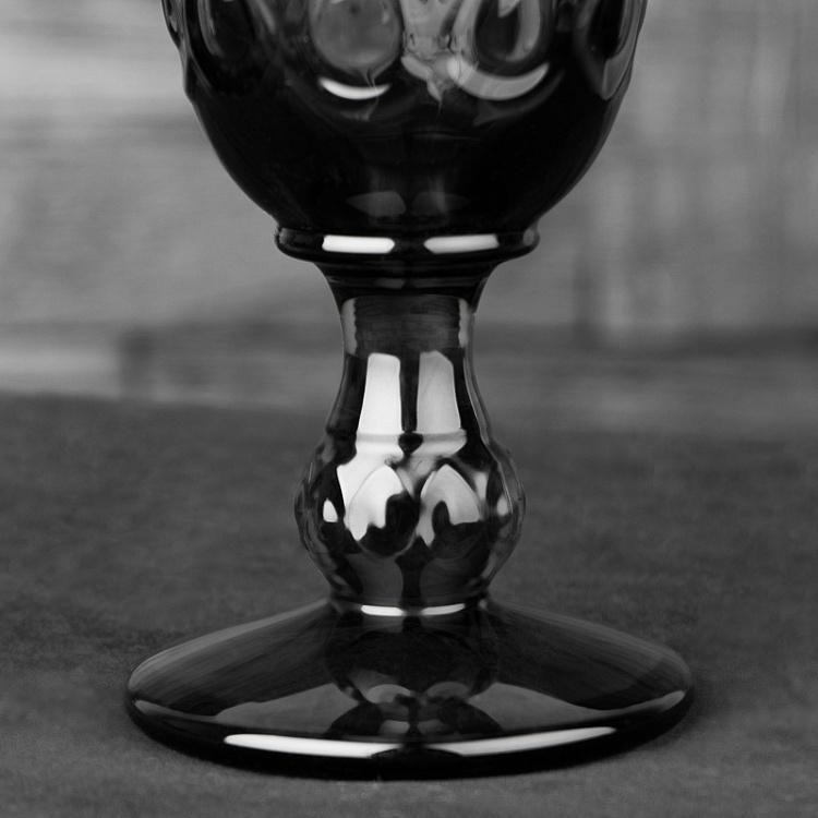 Антрацитовый бокал для вина Лион Lyonnais Anthracite Grey Wine Glass