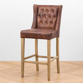 Bloody Mary Barstool, Oak Brown