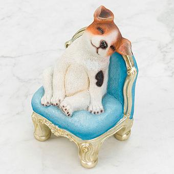 Статуэтка Dog On Armchair - ракурс 5