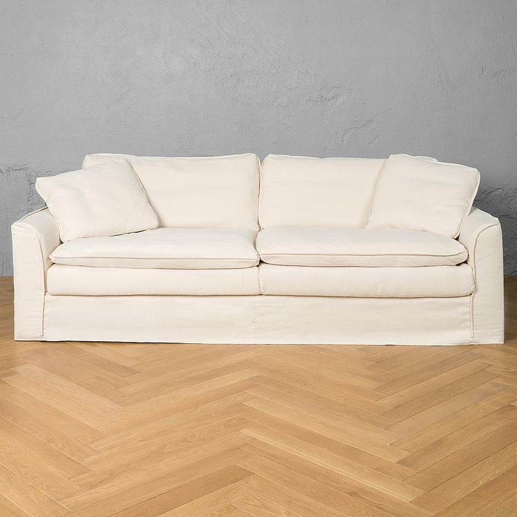Трёхместный льняной диван Луизиана Louisiana 3 Seater Linen RM