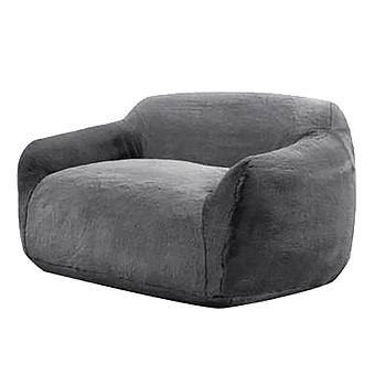 Двухместный диван Snug 2 Seater искусственный мех Grizzly Grey