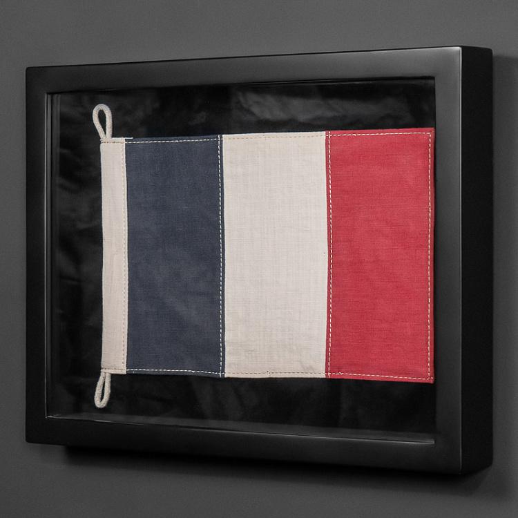 Shadow Box Flag France Mini