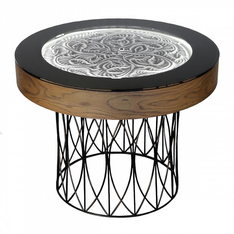 Кинетический журнальный стол Умо, S Umo Coffee Table Small, Black