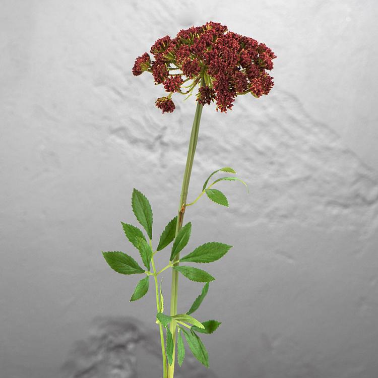 Искусственный цветок Анна Королевская светло-бордовая Anna Royal Branch Light Burgundy 62 cm