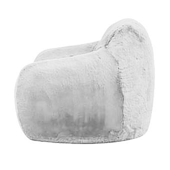 Кресло Snuggy Chair искусственный мех Big Bear White - ракурс 3