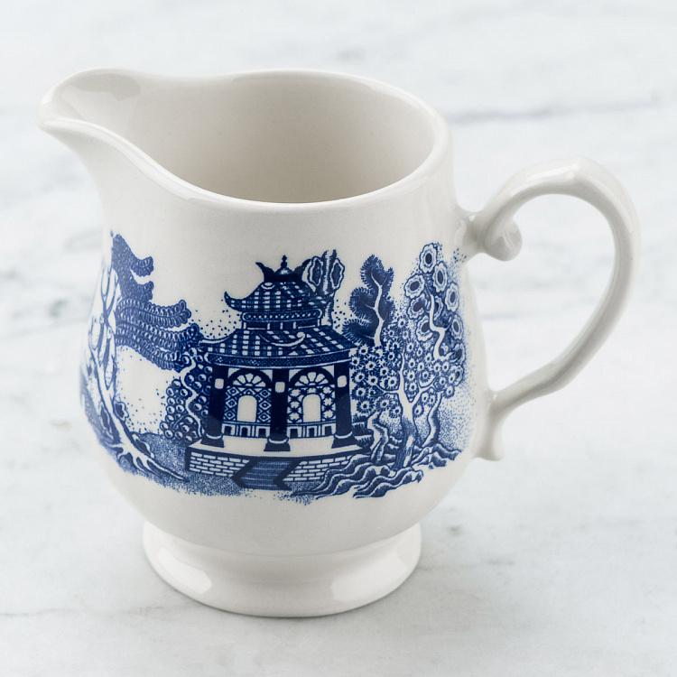 Молочник Голубая ива Blue Willow Milk Jug