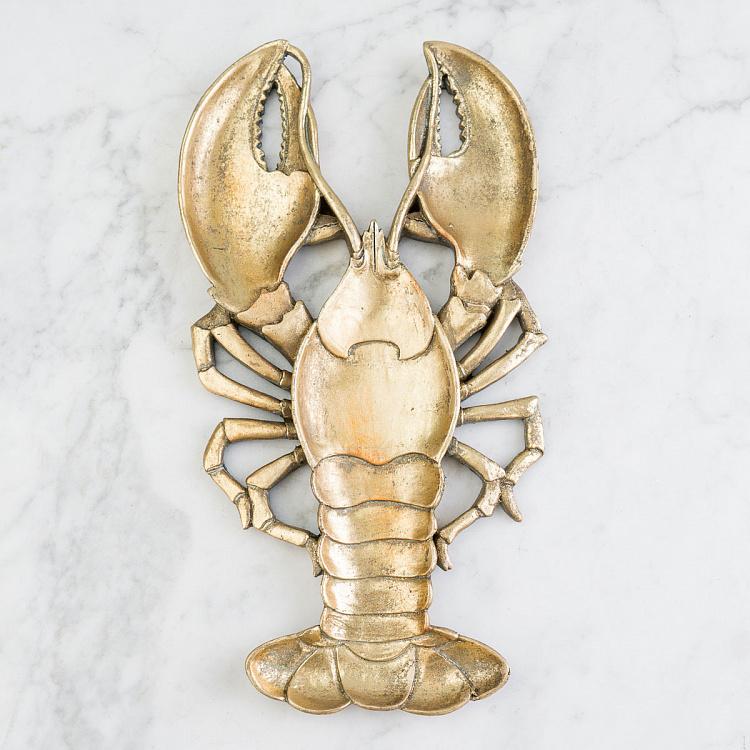 Подставка для мелочей и украшений Золотистый лобстер Golden Lobster Tray