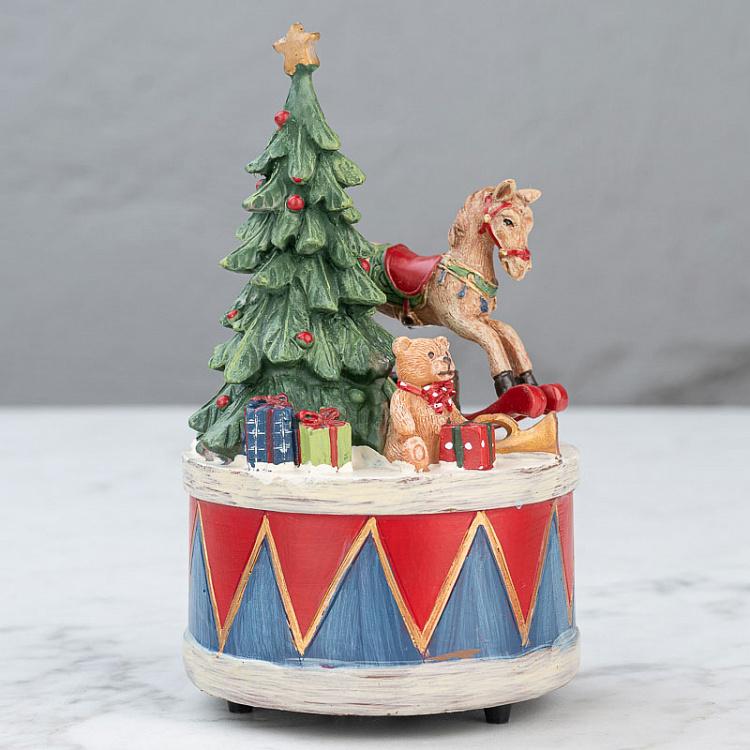 Музыкальная статуэтка Это маленький мир Xmas Music Box It's A Small World 16 cm