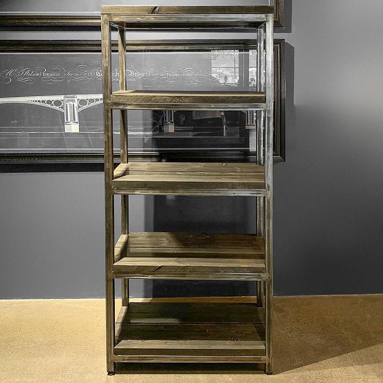 Узкий стеллаж Алекс Alex Single Bookcase