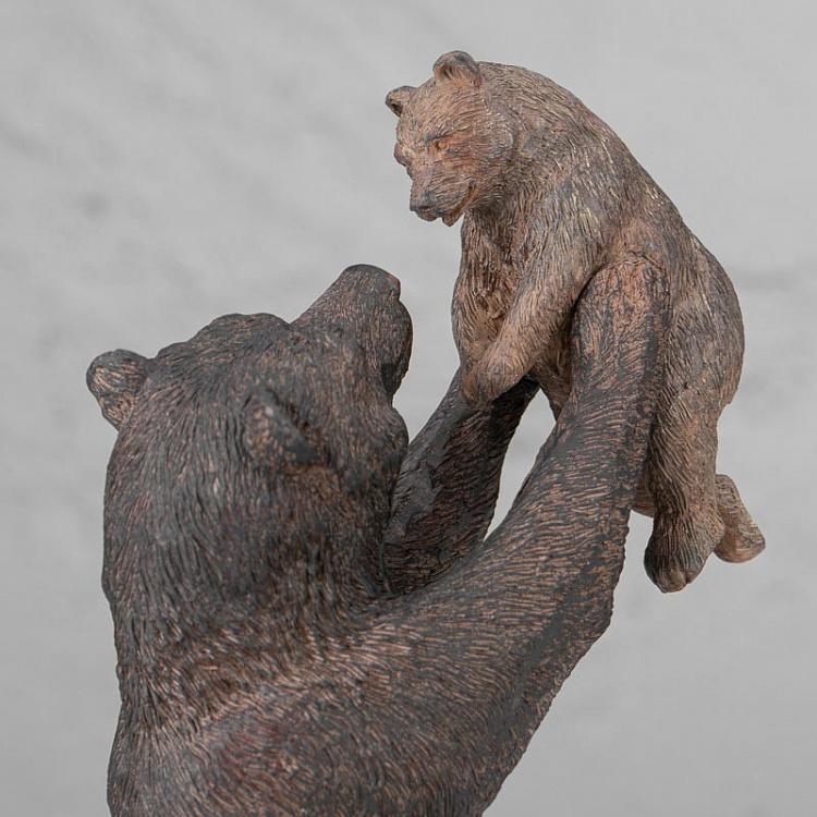 Статуэтка Медведь с медвежонком Bear Holding Baby