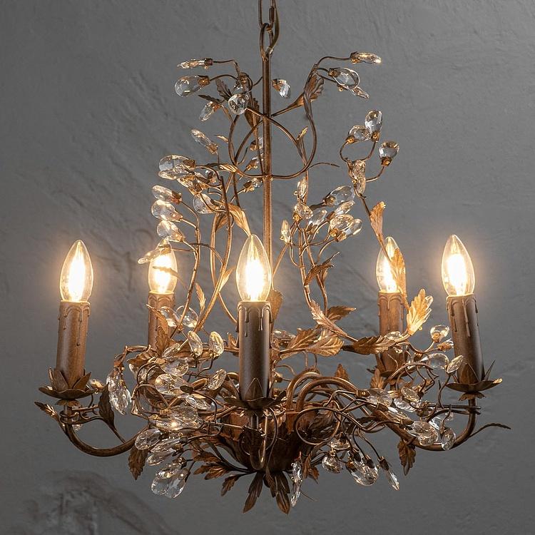 Rambouillet Chandelier Antique Small