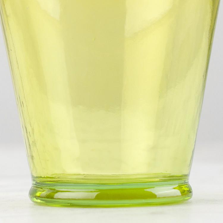 Стакан жёлтого цвета из переработанного стекла Recycled Glass Tumbler Yellow