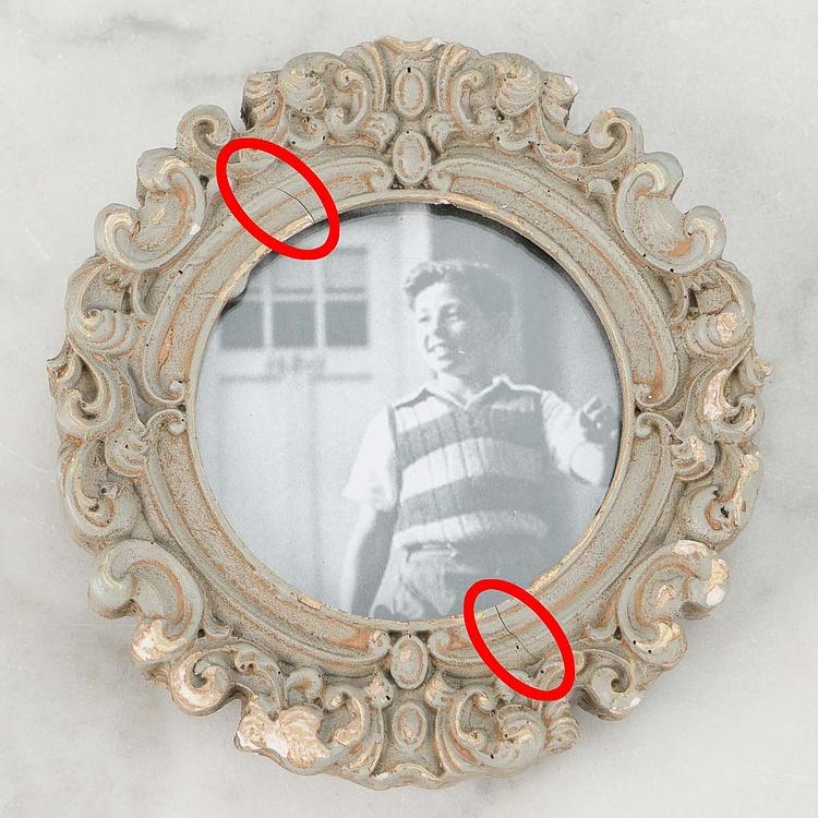 Рамка для фото в стиле Рококо на магнитах дисконт1 Rococo Photo Frame With Magnet discount1