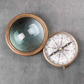 Compass With Dome Lense