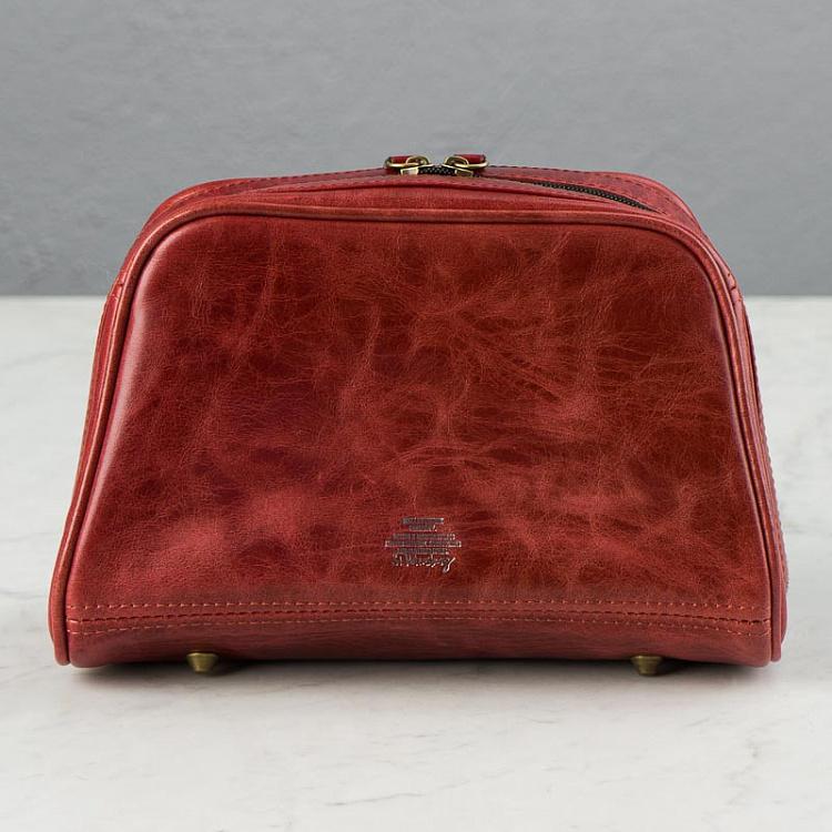 Рубиновый кожаный несессер Pocket, Mogok Rubens